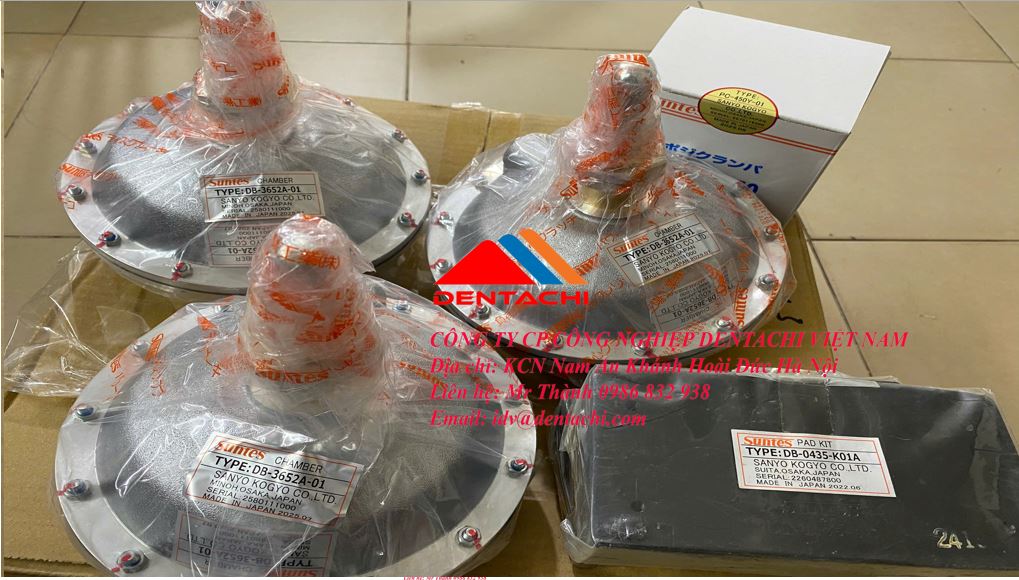 SUNTES 5 Inch Air Chamber Assembly  For Pneumatic Disc Brake  Model : DB-3652A-01